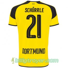 Billige Fotballdrakter Borussia Dortmund SCHURRLE 21 Tredjedraktsett 2017/18 Kortermet