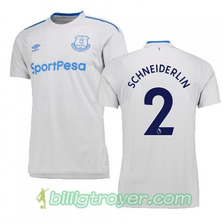 Billige Fotballdrakter Everton SCHNEIDERLIN Bortedraktsett 2017/18 Kortermet