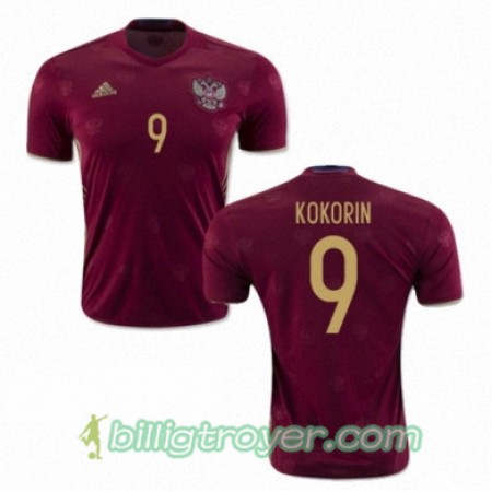 Billige Fotballdrakter Russland ALEKSANDR KOKORIN Hjemmedraktsett Euro 2016
