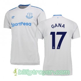 Billige Fotballdrakter Everton GANA Bortedraktsett 2017/18 Kortermet
