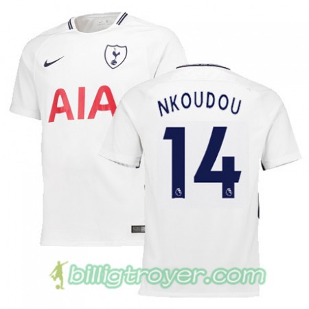 Billige Fotballdrakter Tottenham Hotspur NKoudou 14 Hjemmedraktsett 2017/18 Kortermet