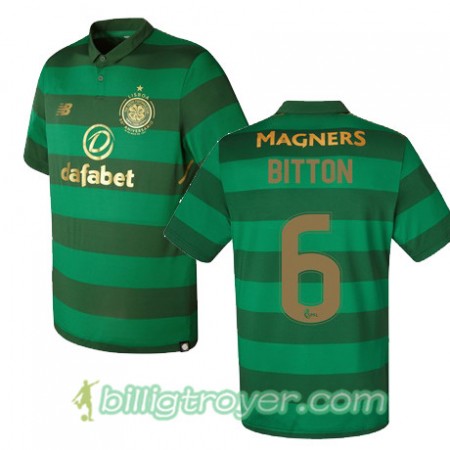 Billige Fotballdrakter Celtic FC NIR BITTON Bortedraktsett 2017/18 Kortermet