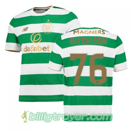 Billige Fotballdrakter Celtic FC Jack Aitchison Hjemmedraktsett 2017/18 Kortermet