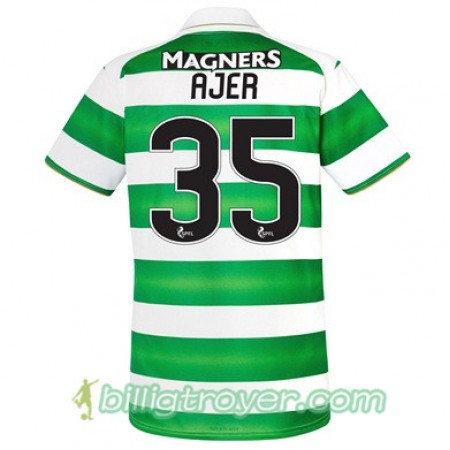 Billige Fotballdrakter Celtic FC KRISTOFFER AJER Hjemmedraktsett 2017/18 Kortermet