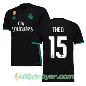 Billige Fotballdrakter Real Madrid THEO 15 Bortedraktsett 2017/18 Kortermet