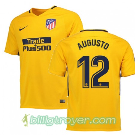 Billige Fotballdrakter Atlético Madrid AUGUSTO 12 Bortedraktsett 2017/18 Kortermet