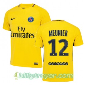 Billige Fotballdrakter Paris SG THOMAS MEUNIER 12 Bortedraktsett 2017/18 Kortermet