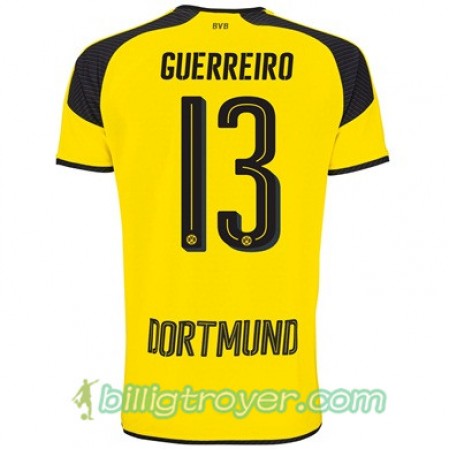 Billige Fotballdrakter Borussia Dortmund GUERREIRO 13 Tredjedraktsett 2017/18 Kortermet