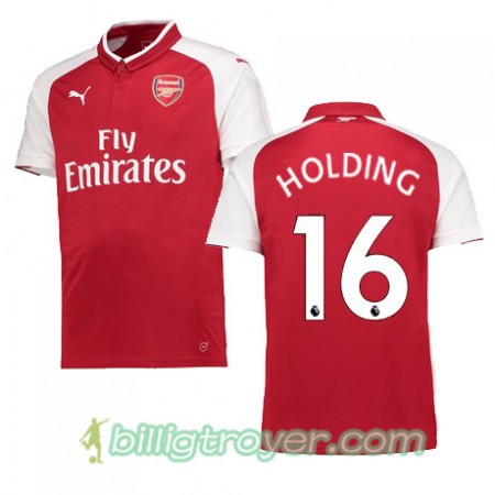 Billige Fotballdrakter Arsenal HOLDING 16 Hjemmedraktsett 2017/18 Kortermet
