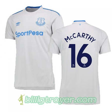 Billige Fotballdrakter Everton MCCARTHY Bortedraktsett 2017/18 Kortermet