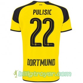 Billige Fotballdrakter Borussia Dortmund PULISIC 22 Tredjedraktsett 2017/18 Kortermet