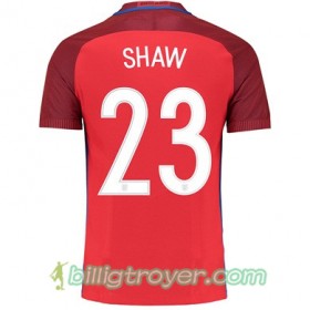 Billige Fotballdrakter England SHAW Bortedraktsett Euro 2016
