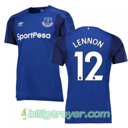 Billige Fotballdrakter Everton LENNON Hjemmedraktsett 2017/18 Kortermet
