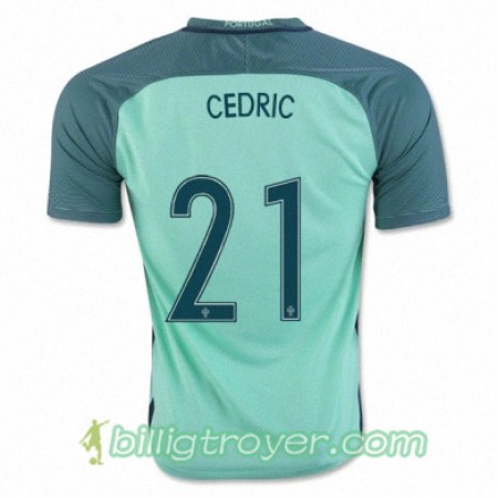 Billige Fotballdrakter Portugal CEDRIC SOARES Bortedraktsett Euro 2016