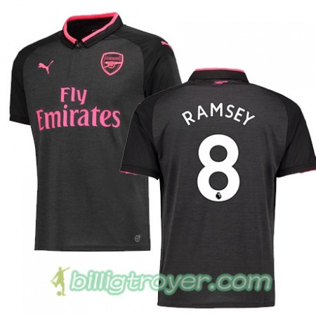 Billige Fotballdrakter Arsenal RAMSEY 8 Tredjedraktsett 2017/18 Kortermet