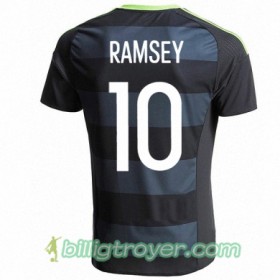 Billige Fotballdrakter Wales AARON RAMSEY Bortedraktsett Euro 2016