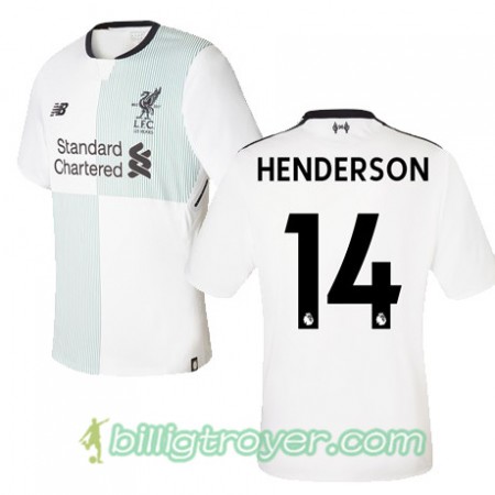 Billige Fotballdrakter Liverpool HENDERSON 14 Bortedraktsett 2017/18 Kortermet