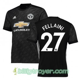Billige Fotballdrakter Manchester United FELLAINI 27 Bortedraktsett 2017/18 Kortermet