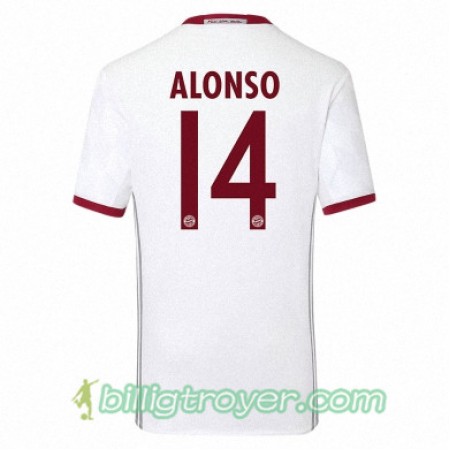 Billige Fotballdrakter FC Bayern München ALONSO 14 Tredjedraktsett 2017/18 Kortermet