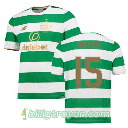 Billige Fotballdrakter Celtic FC JONNY HAYES Hjemmedraktsett 2017/18 Kortermet