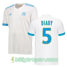 Billige Fotballdrakter Olympique de Marseille ABOU DIABY 5 Hjemmedraktsett 2017/18 Kortermet