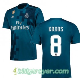 Billige Fotballdrakter Real Madrid KROOS 8 Tredjedraktsett 2017/18 Kortermet