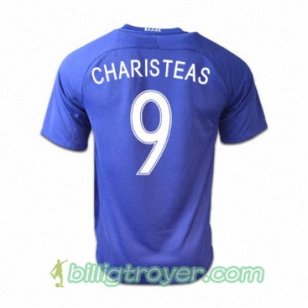Billige Fotballdrakter Hellas ANGELOS CHARISTEAS Bortedraktsett 2016/17 Kortermet
