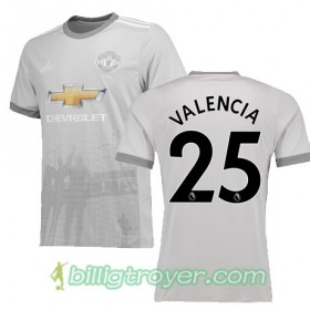 Billige Fotballdrakter Manchester United VALENCIA 25 Tredjedraktsett 2017/18 Kortermet