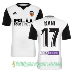 Billige Fotballdrakter Valencia CF NANI Hjemmedraktsett 2017/18 Kortermet