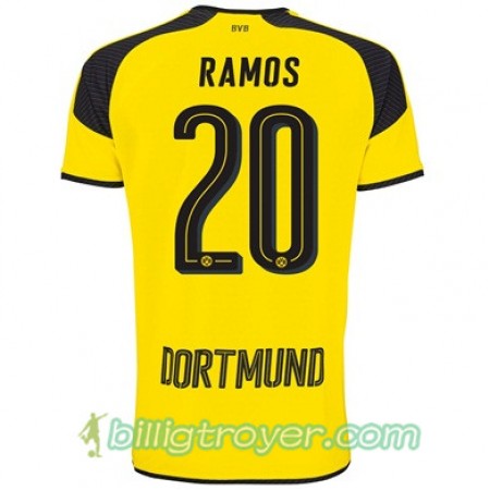 Billige Fotballdrakter Borussia Dortmund RAMOS 20 Tredjedraktsett 2017/18 Kortermet