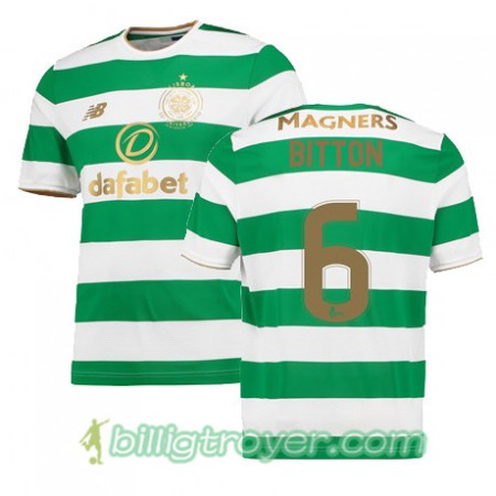 Billige Fotballdrakter Celtic FC NIR BITTON Hjemmedraktsett 2017/18 Kortermet