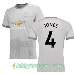 Billige Fotballdrakter Manchester United JONES 4 Tredjedraktsett 2017/18 Kortermet
