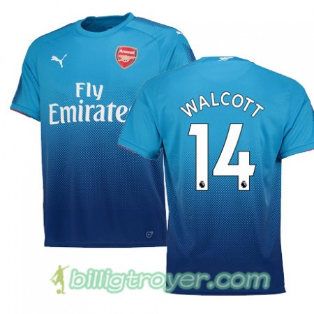 Billige Fotballdrakter Arsenal WALCOTT 14 Bortedraktsett 2017/18 Kortermet