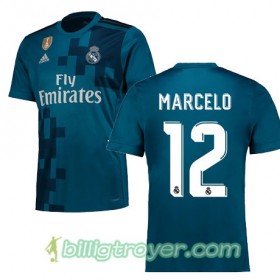 Billige Fotballdrakter Real Madrid MARCELO 12 Tredjedraktsett 2017/18 Kortermet