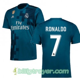 Billige Fotballdrakter Real Madrid RONALDO 7 Tredjedraktsett 2017/18 Kortermet