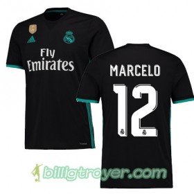 Billige Fotballdrakter Real Madrid MARCELO 12 Bortedraktsett 2017/18 Kortermet
