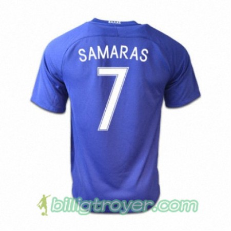 Billige Fotballdrakter Hellas GIORGOS SAMARAS Bortedraktsett 2016/17 Kortermet