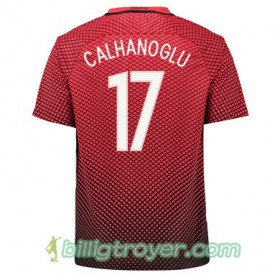 Billige Fotballdrakter Tyrkia HAKAN CALHANOGLU Hjemmedraktsett Euro 2016