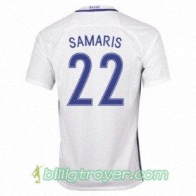 Billige Fotballdrakter Hellas ANDREAS SAMARIS Hjemmedraktsett 2016/17 Kortermet