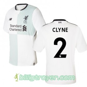 Billige Fotballdrakter Liverpool CLYNE 2 Bortedraktsett 2017/18 Kortermet