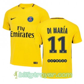 Billige Fotballdrakter Paris SG ANGEL DI MARIA 11 Bortedraktsett 2017/18 Kortermet