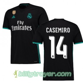 Billige Fotballdrakter Real Madrid CASEMIRO 14 Bortedraktsett 2017/18 Kortermet