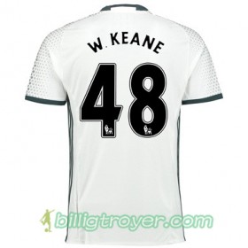 Billige Fotballdrakter Manchester United W KEANE 48 Tredjedraktsett 2017/18 Kortermet