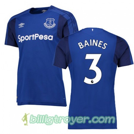 Billige Fotballdrakter Everton BAINES Hjemmedraktsett 2017/18 Kortermet