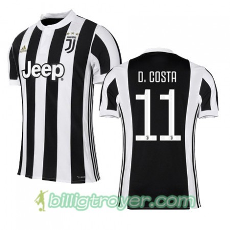 Billige Fotballdrakter Juventus Douglas Costa 11 Hjemmedraktsett 2017/18 Kortermet