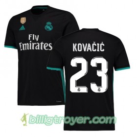 Billige Fotballdrakter Real Madrid KOVACIC 23 Bortedraktsett 2017/18 Kortermet