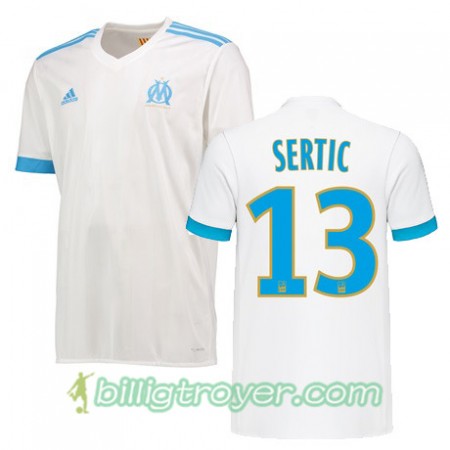 Billige Fotballdrakter Olympique de Marseille Gregory Sertic 13 Hjemmedraktsett 2017/18 Kortermet