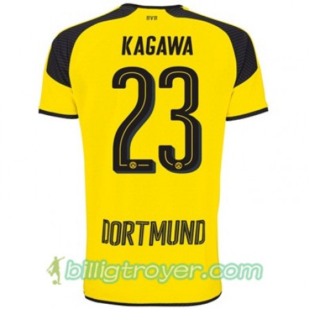 Billige Fotballdrakter Borussia Dortmund KAGAWA 23 Tredjedraktsett 2017/18 Kortermet