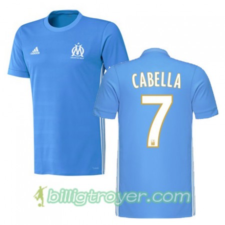 Billige Fotballdrakter Olympique de Marseille REMY CABELLA 7 Bortedraktsett 2017/18 Kortermet