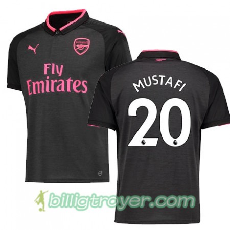 Billige Fotballdrakter Arsenal MUSTAFI 20 Tredjedraktsett 2017/18 Kortermet